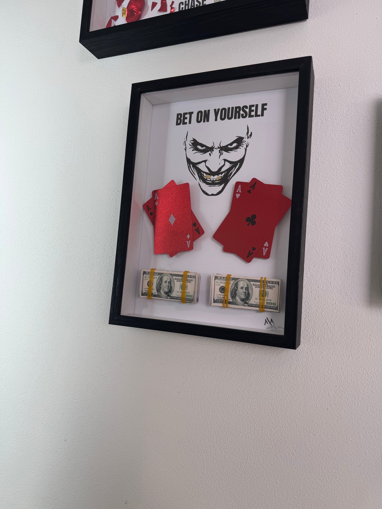 Quadro “BET ON YOURSELF”