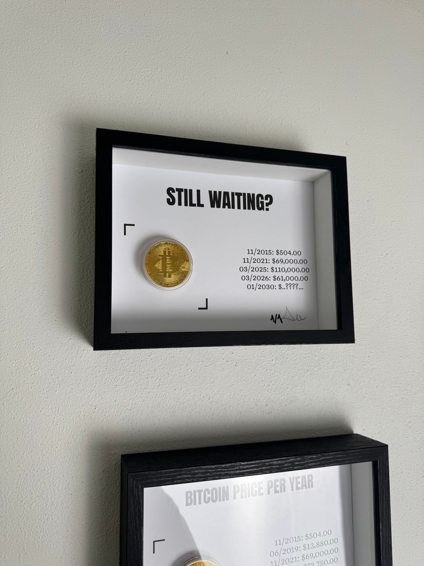 Quadro “STILL WAITING?”