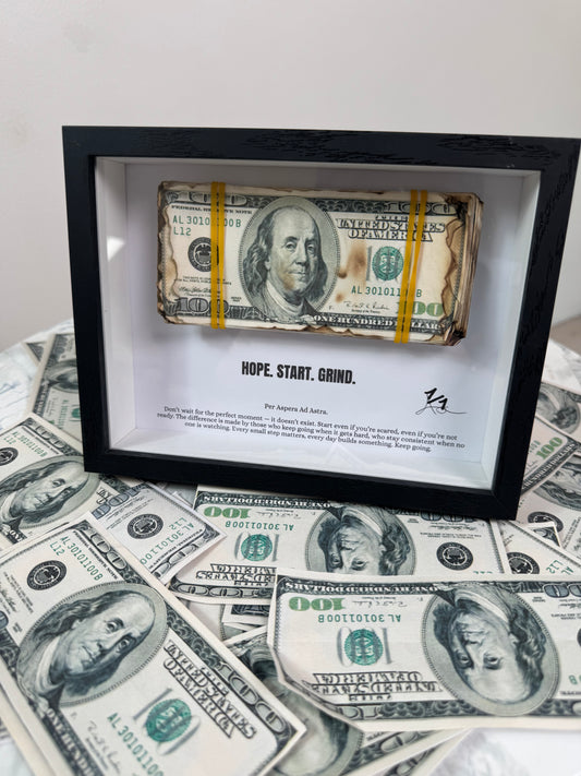 Quadro “FIRED MONEY”