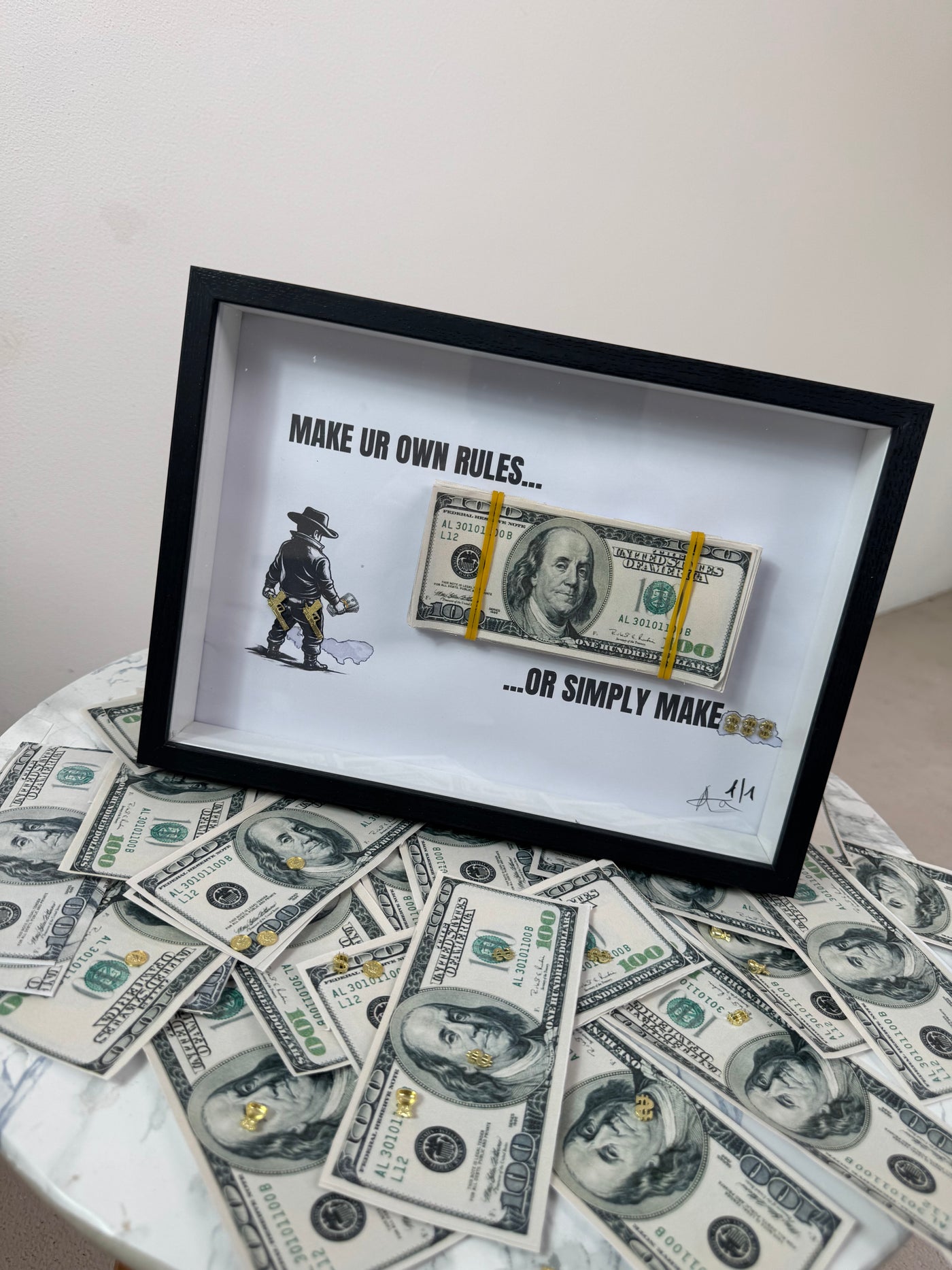 Quadro “MAKE UR OWN RULES”